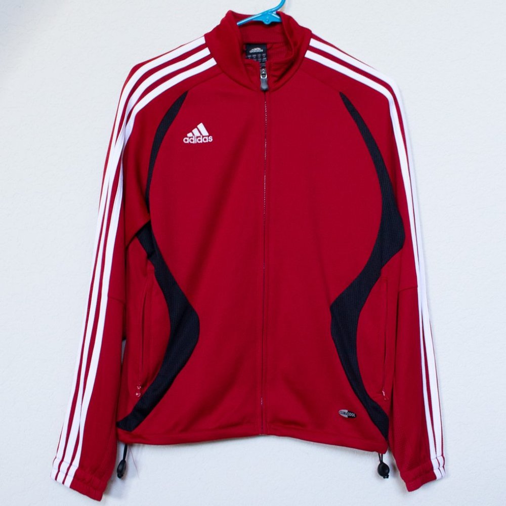 Adidas | Performance Track Jacket | Red